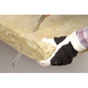 Cutit special pentru materiale izolante Wolfcraft 4119000, maner din lemn nituit, lungimea lamei/totala: 275 mm/420 mm - Img 3