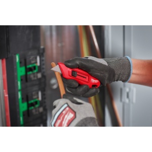 CUȚIT UTILITAR CU LAMĂ RETRACTABILĂ COMPACT SLIDE UTILITY KNIFE MILWAUKEE - Img 7