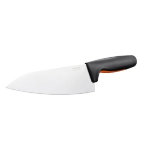 Cutitul bucatarului mare, Fiskars, FunctionalForm, lama inoxidabila, 20 cm - Img 2