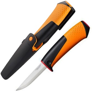 Cutitul mesterului Fiskars cu ascutitor, 219 mm