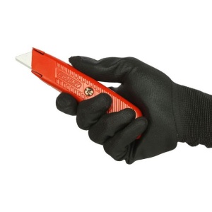 Cutter metalic cu lama auto-retractabila Stanley 0-10-189, 155 mm, ambalare individuala - Img 2