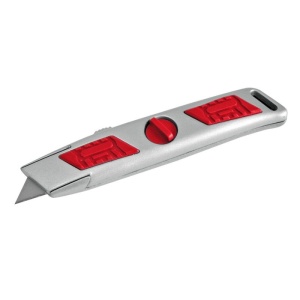 CUTTER METALIC GUMAT CU LAMA RETRACTABILA - Img 2