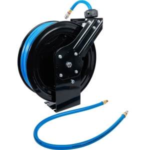 Derulator automat cu furtun aer comprimat, 15 m, 18 x 12 mm, 20 bar - Img 2