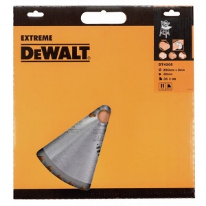 Disc Dewalt DT4305 pentru fierastrau circular, D 350x30x3.0 mm, 36 dinti, pentru taiere fina, seria Extreme - Img 2