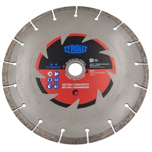 Disc diamantat pentru taiat beton 230x2.6x22.23 Standard**