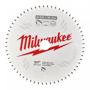 Disc taiat aluminiu CSB P Alu235 x 30 x 2.4 x 60TF MILWAUKEE - Img 2