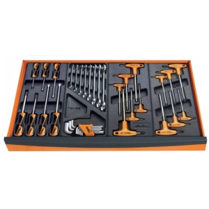 Dulap mobil cu 7 sertare si 260 scule mecanica auto RSC24S/7-260 - Img 2