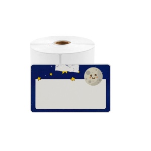 Etichete termice scolare 50 x 30 mm model LUNA pentru imprimanta AIMO Phomemo M110 M200 M220 230 etichete