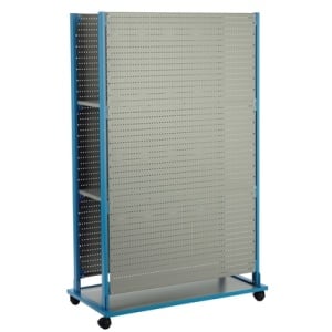 Expozitor mobil Unior cu doi pereti de expunere 1000x570x1590mm