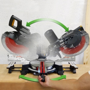 Fierastrau circular basculant cu culisare PEUGEOT EnergySaw-305STB - Img 2