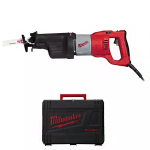 Fierastrau sabie 220 V Milwaukee SSPE 1300 RX, 1300 W, maner rotativ, valiza, alimentare Retea 220-240 V