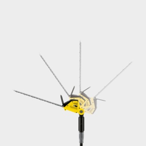 Foarfeca de tuns gard viu cu prelungitor PHG 18-45 fara incarcator si acumulator - Img 3