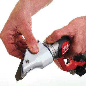 Foarfeca taiat tabla cu acumulator Milwaukee M18 BMS12-0, taie otel 1.2 mm, livrata fara acumulator - Img 5