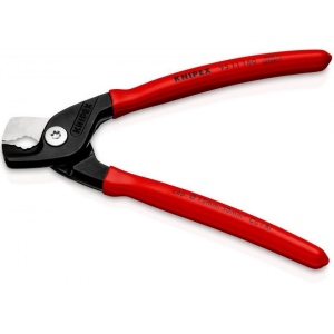 Foarfece de taiat cabluri Cu, Al, KNIPEX, 160 mm - Img 3
