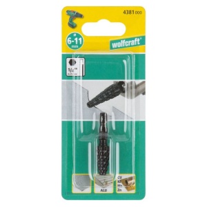 Freza conica Wolfcraft 4381000, 6-11x22 mm - Img 2