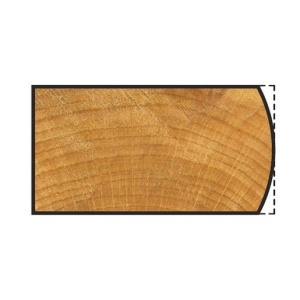 Freza de rotunjit Wolfcraft 3258000, 25x22 mm, tija 8 mm - Img 2