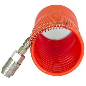 Furtun de aer spiralat 20m, cuple rapide FIAC 1140/35/U - Img 2