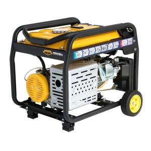 Generator curent monofazat Stager FD 6500ER automatic 230V, 5.5kW, benzină, conector ATS, multistart, autonomie pana la 20h - Img 2