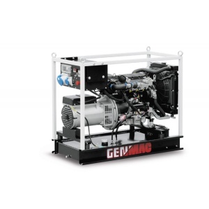Generator de curent GENMAC Minicage G13100KEO P maxim 11,9 kW/400V 4 KW/230V motor Kohler diesel DE - Img 2