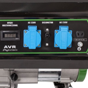 Generator de curent pe benzina Greenfield G-EC4100P, portabil, monofazat, 3 kVA, 3 kW, bobinaj alternator cupru - Img 8