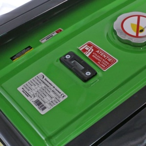 Generator de curent pe benzina Greenfield G-EC6600PEW, portabil, pornire electrica, monofazat, 5.5 kVA, 5.5 kW, roti de transport - Img 8