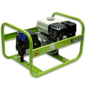 Generator de curent pe benzina PRAMAC E4000, portabil, monofazat, 3.4 kVA, 3.1 kW