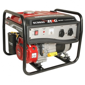 Generator de curent SENCI SC3500E-LITE putere maxima 3.0 kW 230V pornire electrica - Img 1