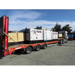 Generator insonorizat GENMAC King G100IS putere maxima 110kVA 400V motor IVECO - Img 2