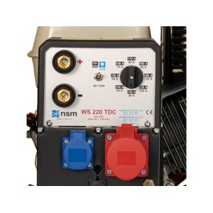 Generator sudura WAGT 220 DC HSB STANDARD, 6.5 kVA, curent sudura 40 – 220 A, 400/230V, Benzina - Img 7