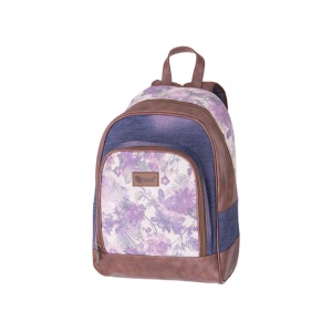 Ghiozdan Pulse Jeans Floral - Img 2