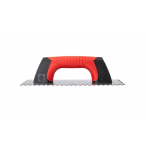 Gletiera dintata cu maner Rubiflex 28cm, 6x6mm - RUBI-75955 - Img 3