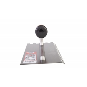 Gletiera dintata MRA 45° cu maner Rubiflex 28cm, 12x12mm - RUBI-75923 - Img 4