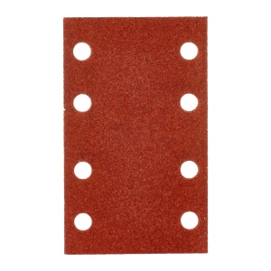 Hârtie abrazivă 80x133, 10 găuri, gran 120, 10 buc
