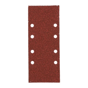 Hârtie abrazivă 93x185, 8 găuri, gran 80, 10 buc