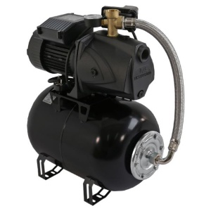 Hidrofor cu pompa autoamorsanta Wasserkonig 25LM4.3-48, fonta, putere 950 W, debit 4320 l/h, inaltime refulare 48 m, vas de expansiune 24 l - Img 2