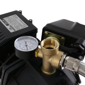Hidrofor cu pompa autoamorsanta Wasserkonig 25LM4.3-48, fonta, putere 950 W, debit 4320 l/h, inaltime refulare 48 m, vas de expansiune 24 l - Img 7