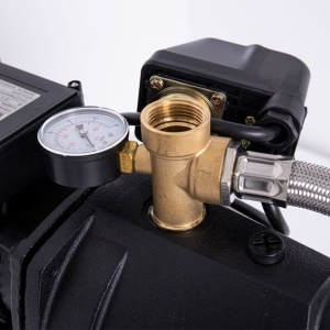 Hidrofor cu pompa autoamorsanta Wasserkonig FL568925, fonta, putere 1400 W, debit 5340 l/h, inaltime refulare 56 m, vas de expansiune 24 l - Img 7