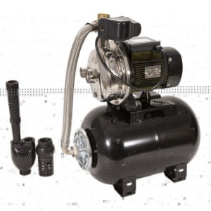 Hidrofor cu pompa de mare adancime Wasserkonig PMI30-090/25H, putere 1200 W, debit 2640 l/h, inaltime refulare 36 m, aspiratie 30 m, vas de expansiune 24 litri - Img 2