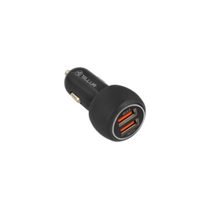Încărcător auto Tellur FCC8 6A 36W (QC 3.0 + QC 3.0), negru - Img 2
