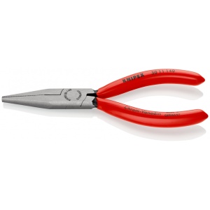 KNIPEX 30 11 140 Patent cu cioc lung acoperite cu plastic vopsit negru 140 mm