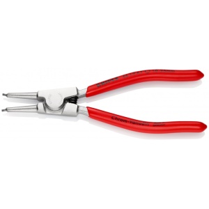 KNIPEX 46 13 A1 clește pentru inele de siguranță pentru inele exterioare pe axuri acoperite cu plastic cromat 140 mm - Img 2