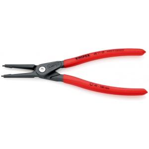 KNIPEX 48 11 J3 clește de precizie pentru inele de siguranță pentru inele interioare cu alezaje acoperit cu material plastic aderent bonderizat în culoarea gri 225 mm - Img 2