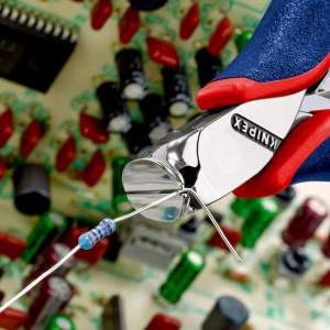 KNIPEX 64 32 120 Tăietor frontal pentru instalații electronice cu manşoane multicomponent 120 mm - Img 4