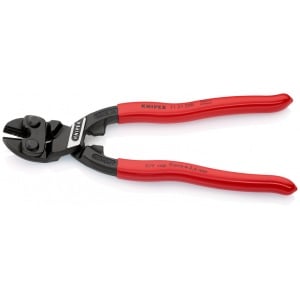 KNIPEX 71 21 200 CoBolt® Tăietor compact pentru bolțuri acoperite cu plastic vopsit negru 200 mm - Img 3