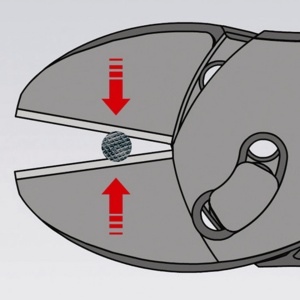 KNIPEX 73 72 180 BK TwinForce® Șfic de tăiere ultraperformant cu manşoane multicomponent vopsit negru 180 mm (carton cu autoservire/în blister) - Img 4