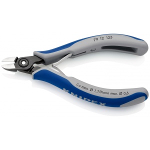 KNIPEX 79 12 125 Șfic de precizie pentru sisteme electronice cu manşoane multicomponent brunat 125 mm - Img 3