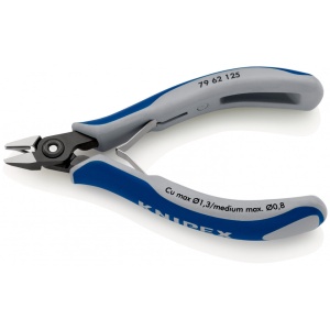 KNIPEX 79 62 125 Șfic de precizie pentru sisteme electronice cu manşoane multicomponent brunat 125 mm - Img 3
