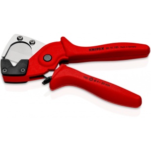 KNIPEX 90 10 185 Tăietor de țevi pentru furtunurile din mai multe straturi și pneumatice din material plastic dur, ranforsat cu fibră optică 185 mm - Img 3