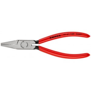 KNIPEX 91 61 160 Clește plat pentru sticlă acoperite cu plastic vopsit negru 160 mm - Img 3