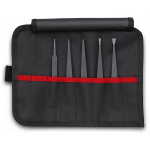 KNIPEX 92 00 05 ESD Set de pensete din material plastic ESD cu 5 bucăți